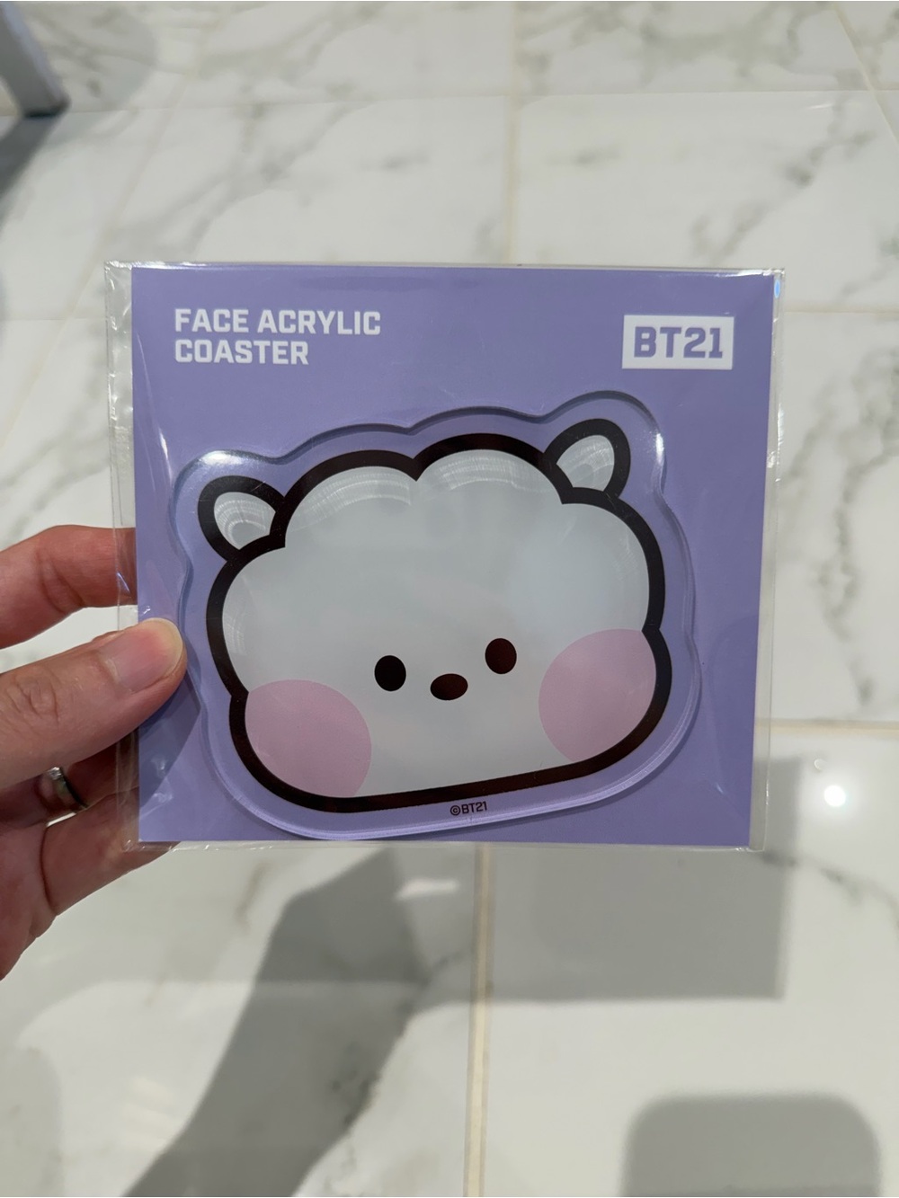 BT21 BTS RJ coaster